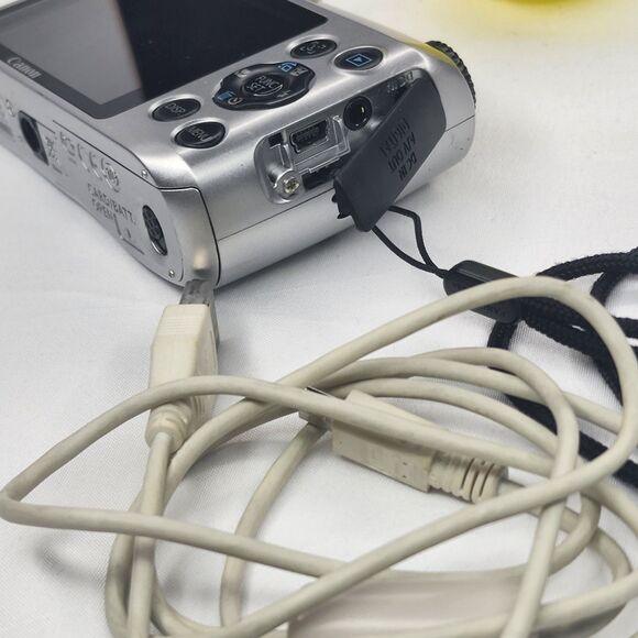 Canon PowerShot A1200 HD 12.1MP Digital Camera Silver Works W/ Pelican 1120 Case - Picture 9 of 15